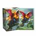 AT-12124 Dragon Shield Brushed Art Sleeves - The Burnbug (100 Sleeves)