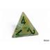 22409 Marble Mega-hedral Green/dark green 7-Die Set