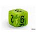 22430 Vortex Mega-hedral Bright Green/black 7-Die Set