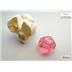 20384 Set di Dadi Mini Translucent Pink/white