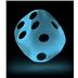 ODD410043 Oakie Doakie Dice D6 Dice 16 mm Glow in the Dark - Arctic (12)