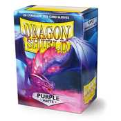 AT-11009 Dragon Shield Standard Sleeves - Matte Purple (100 Sleeves)