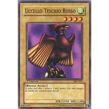 Uccello Teschio Rosso