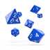 ODD500026 Oakie Doakie Dice RPG Set Solid - Blue (7)