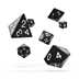 ODD500027 Oakie Doakie Dice RPG Set Solid - Black (7)