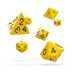 ODD500029 Oakie Doakie Dice RPG Set Solid - Yellow (7)