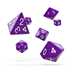 ODD500030 Oakie Doakie Dice RPG Set Solid - Purple (7)