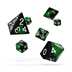 ODD500044 Oakie Doakie Dice RPG Set Glow in the Dark - Biohazard (7)