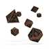 ODD500054 Oakie Doakie Dice RPG Set Metal Dice - Steampunk (7)