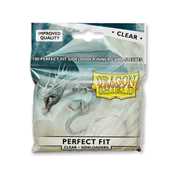 AT-13101 Dragon Shield Standard Perfect Fit Sideloading Sleeves - Clear/Clear (100 Sleeves)