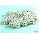 25865 Opaque Pastel Green/black 12mm d6 Dice Block (36 dice)