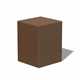 UGD-011141-010-00 Ultimate Guard Return To Earth Boulder Deck Case 100+ Standard Size Brown